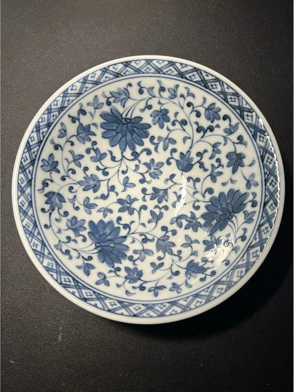 Takamine Kiln Japan 1970s Set Of 2 Serving Bowls Porcelain Blue White, 8x2.75”